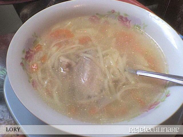 Imagine Reteta culinara Supa de pui cu taitei | 2review.ro