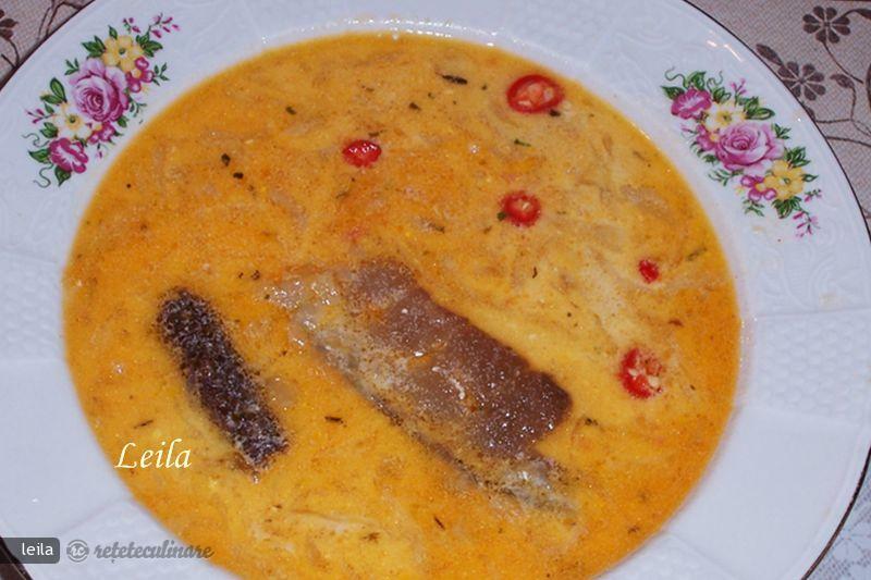 Imagine Reteta culinara Supa de varza dulce cu kaizer afumat | 2review.ro