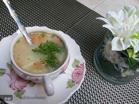 Imagine Reteta culinara Supa Dietetica de Cartofi si cu Garteni | 2review.ro