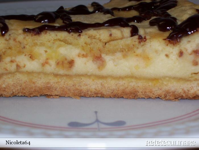 Imagine Reteta culinara Tarta Cu Ricotta (urda) Si Ciocolata | 2review.ro