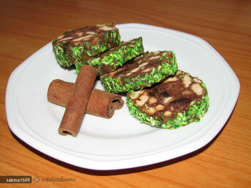 Imagine Reteta culinara Salam de biscuiţi reţetă | 2review.ro