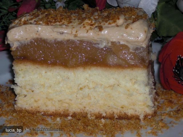 Imagine Reteta culinara Prajitura cu Mere si Frisca | 2review.ro