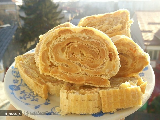 Imagine Reteta culinara Rulada cu Foi de Napolitana | 2review.ro