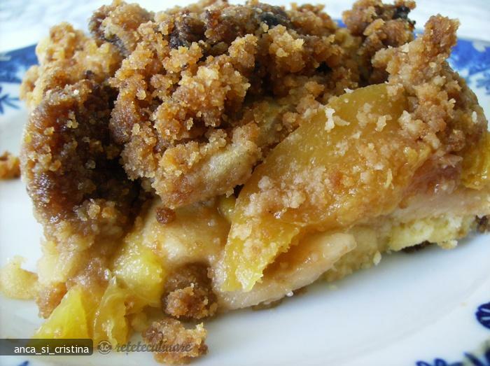 Imagine Reteta culinara Prajitura cu Mere si Nectarine | 2review.ro