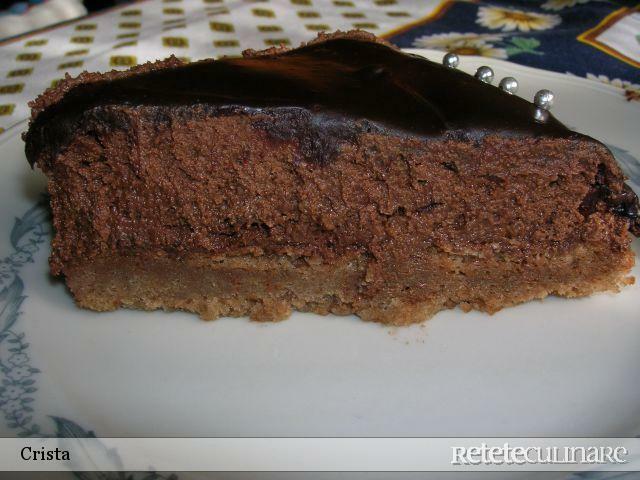 Imagine Reteta culinara Tort de Ciocolata... cu Blat de Joffre si Crema Mascota | 2review.ro