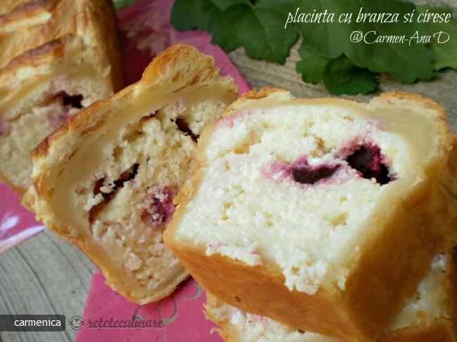 Imagine Reteta culinara Placinta cu Branza si Cirese | 2review.ro