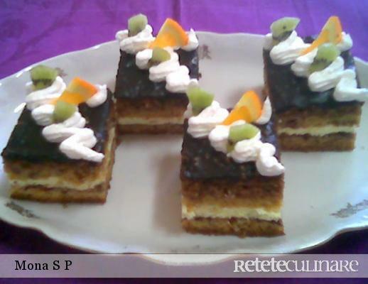 Imagine Reteta culinara Prajitura Nougat | 2review.ro