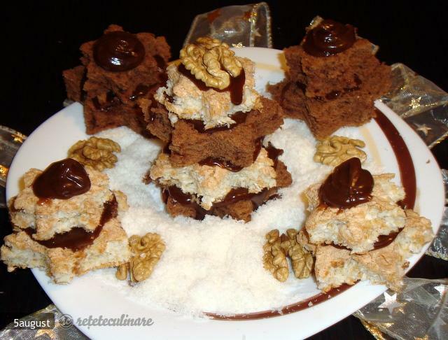 Imagine Reteta culinara Stelute cu Crema de Ciocolata | 2review.ro