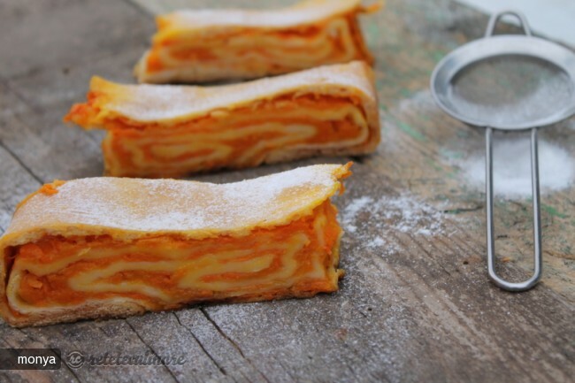 Imagine Reteta culinara Placinta cu Dovleac si Esenta de Menta | 2review.ro