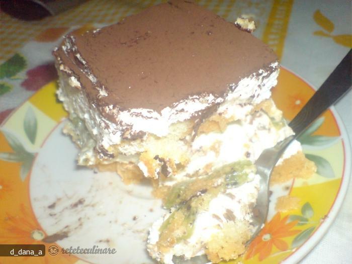 Imagine Reteta culinara Prajitura Delicioasa cu Kiwi | 2review.ro