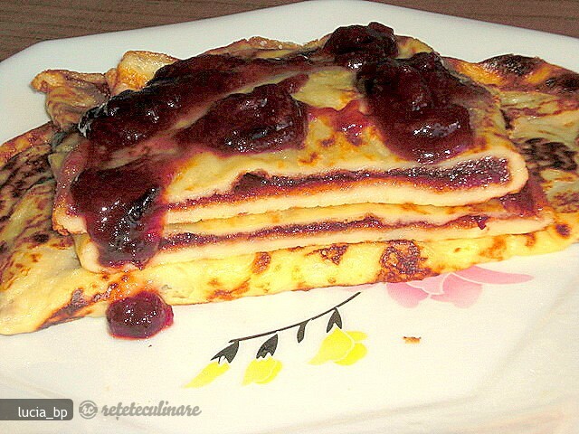 Imagine Reteta culinara Blinii cu Dulceata de Zmeura | 2review.ro