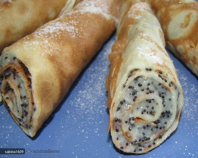 Imagine Reteta culinara Clatite cu Mac | 2review.ro