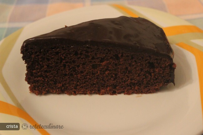 Imagine Reteta culinara Prajitura / Chec de Ciocolata si Cafea cu Glazura | 2review.ro