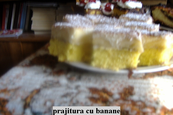 Imagine Reteta culinara Prajitura cu Banane | 2review.ro