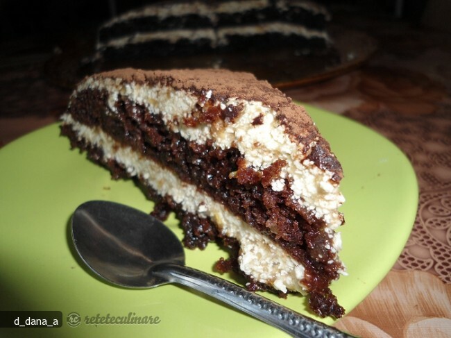 Imagine Reteta culinara Tort cu Crema de Banane (de post) | 2review.ro