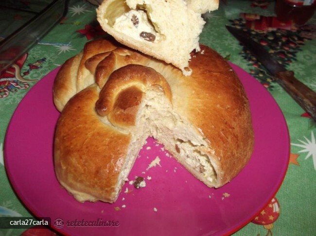 Imagine Reteta culinara Placinta Rulata cu Branza Dulce | 2review.ro