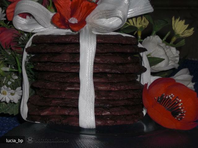 Imagine Reteta culinara Biscuiti cu Ciocolata si Lapte Condensat | 2review.ro