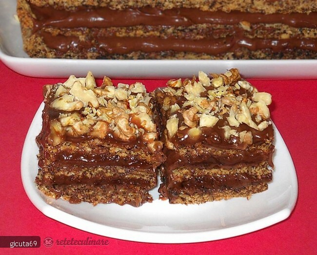 Imagine Reteta culinara Prajitura cu Nuca Sumegi | 2review.ro