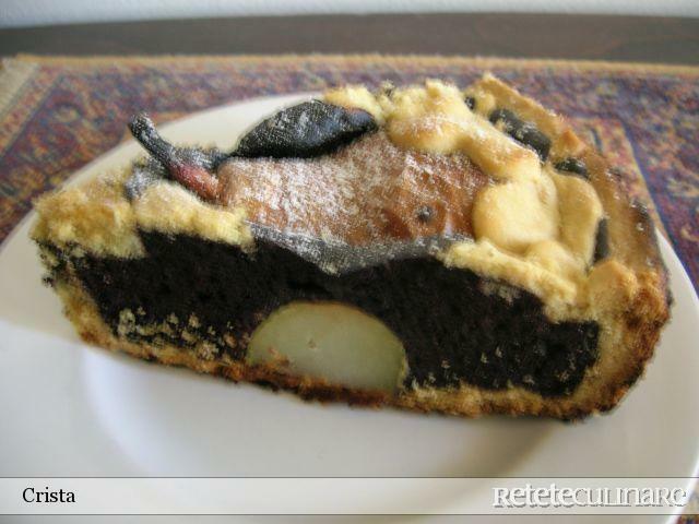 Imagine Reteta culinara Crostata/tarta cu Umplutura de Cacao si Pere | 2review.ro