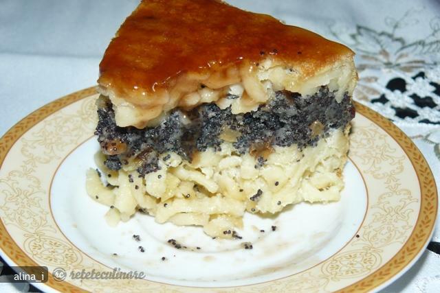 Imagine Reteta culinara Budinca cu Taitei si Mac | 2review.ro