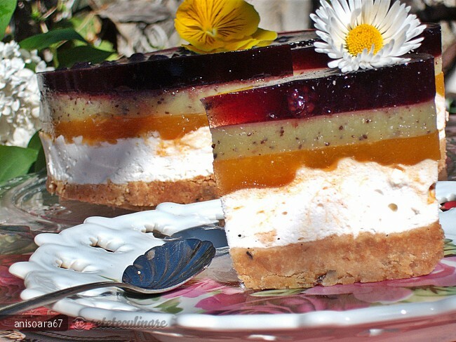 Imagine Reteta culinara Prajitura cu jeleu de fructe | 2review.ro