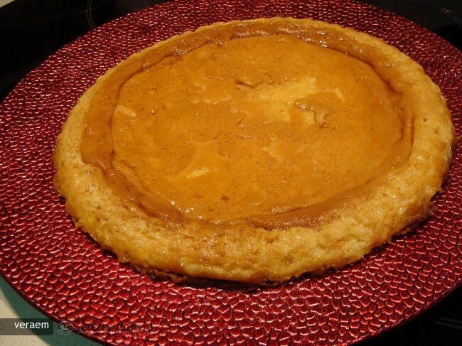 Imagine Reteta culinara Flan de Philadelphia si Lapte Condensat | 2review.ro