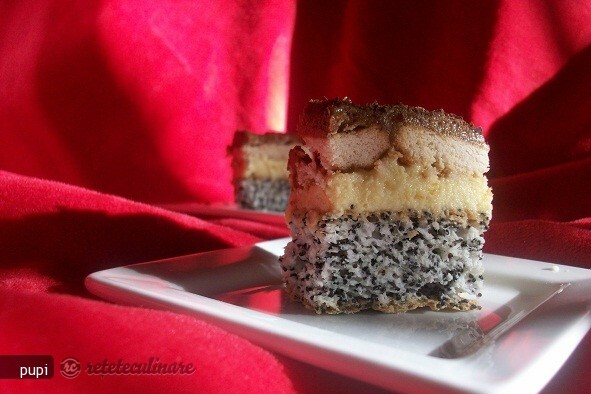 Imagine Reteta culinara Prajitura cu Mac si Ness | 2review.ro