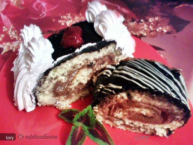 Imagine Reteta culinara Rulada cu Crema de Cacao | 2review.ro