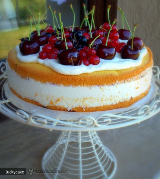 Imagine Reteta culinara Tort Cherry-Ricotta | 2review.ro