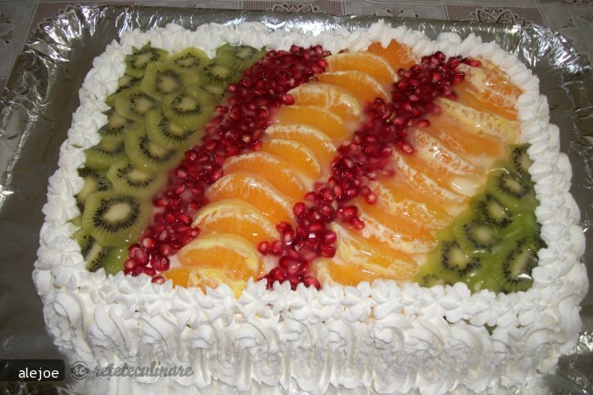 Imagine Reteta culinara Tort cu Fructe | 2review.ro