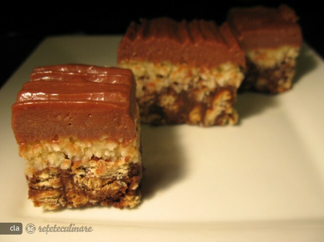 Imagine Reteta culinara Cuburi de Ciocolata si Cocos | 2review.ro