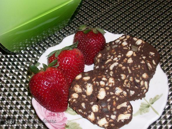 Imagine Reteta culinara Salam de biscuiţi reţetă de post | 2review.ro