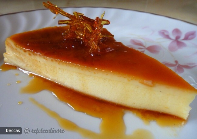 Imagine Reteta culinara Flan cu Lapte Condensat Indulcit | 2review.ro