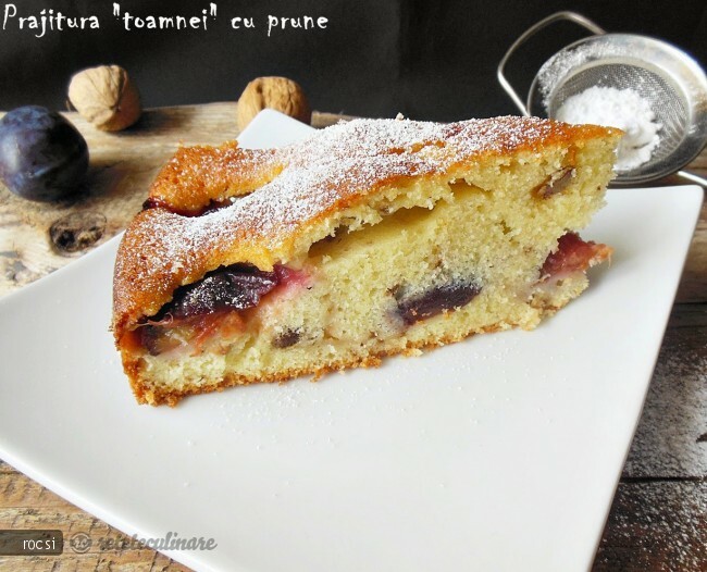 Imagine Reteta culinara Prajitura toamnei cu Prune | 2review.ro
