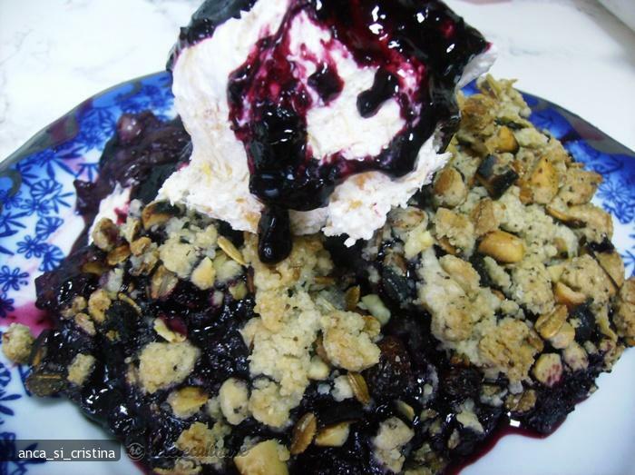 Imagine Reteta culinara Prajitura Crocanta cu Fructe | 2review.ro