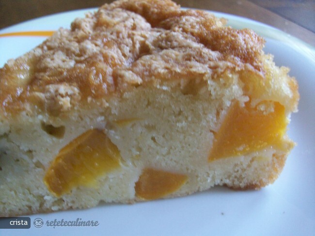 Imagine Reteta culinara Prajitura cu Piersici in Aluat | 2review.ro