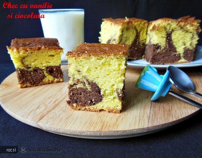 Imagine Reteta culinara Chec cu vanilie si ciocolata | 2review.ro