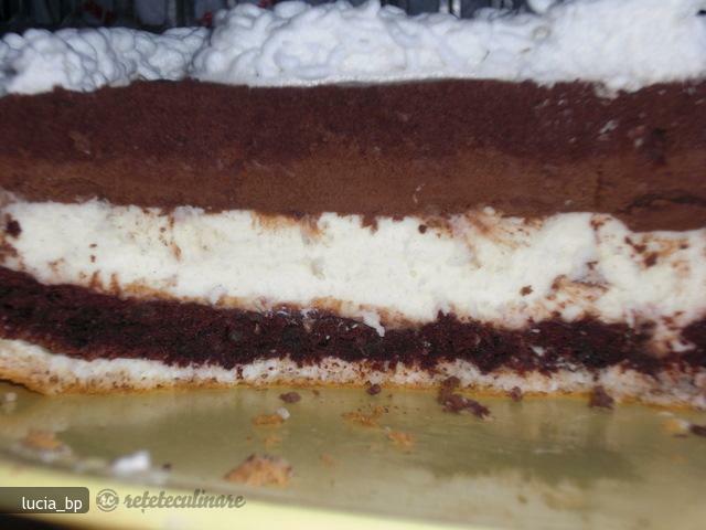 Imagine Reteta culinara Tort cu Blat si Creme de Ciocolata | 2review.ro