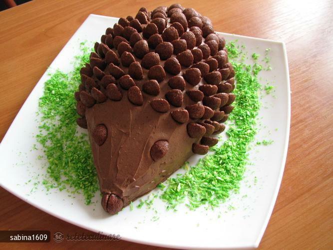 Imagine Reteta culinara Tort Arici Pogonici | 2review.ro