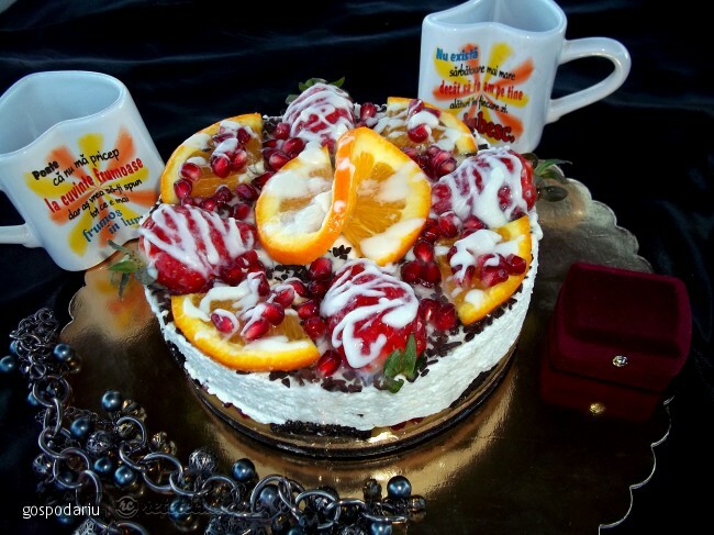 Imagine Reteta culinara Cheesecake cu Mascarpone si Oreo | 2review.ro