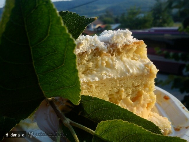 Imagine Reteta culinara Tort cu Crema de Praf de Inghetata | 2review.ro