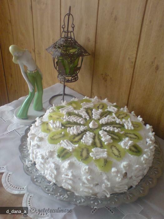 Imagine Reteta culinara Tort cu Crema de Banane | 2review.ro