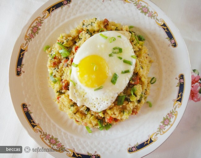 Imagine Reteta culinara Quinoa cu Chorizo si Dovlecel | 2review.ro