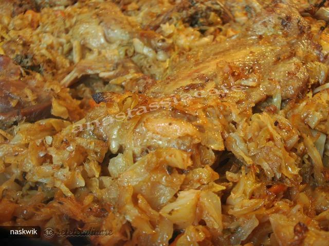 Imagine Reteta culinara Rata cu Varza Murata la Cuptor | 2review.ro