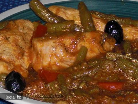 Imagine Reteta culinara Pui cu Fasole Verde | 2review.ro
