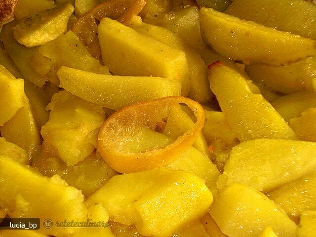 Imagine Reteta culinara Cartofi cu Lamaie, la Cuptor | 2review.ro