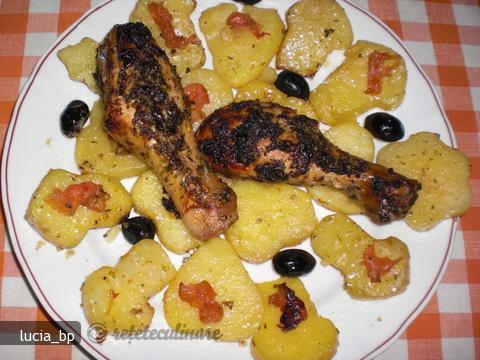 Imagine Reteta culinara Pulpe de Pui cu Sos Exotic, la Cuptor | 2review.ro