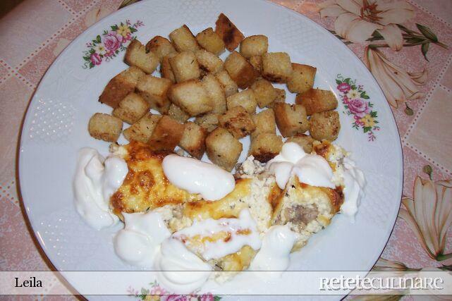 Imagine Reteta culinara Creier cu cascaval | 2review.ro