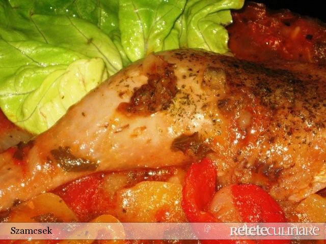 Imagine Reteta culinara Ostropel de pui cu ardei (II) | 2review.ro