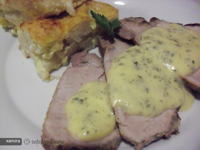 Imagine Reteta culinara Muschi de Porc cu Tarhon si Alte Mirodenii | 2review.ro